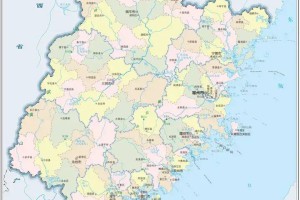 福建省2023年版行政区划地图（含9大地级市高清地图）